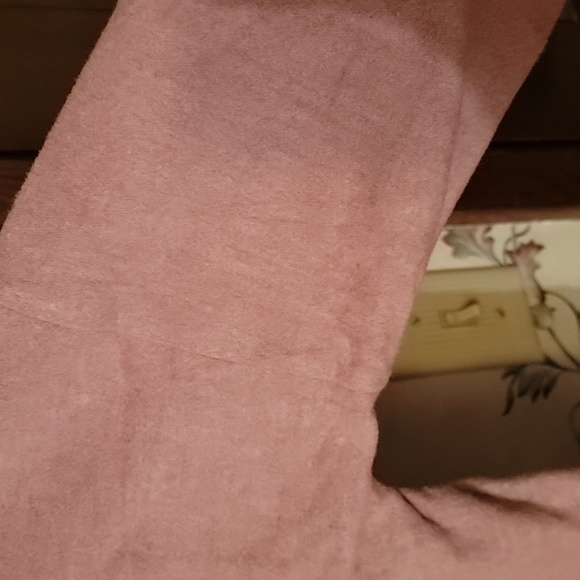 Liz Lange Maternity Mauve Turtleneck XXL 3/4 Sleeves with drop shoulder - Picture 3 of 6